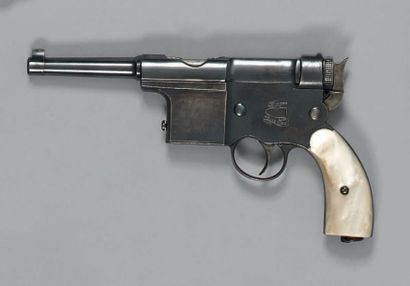 null Pistolet semi-automatique à percussion centrale CHAROLLA Y ANITUA, modèle 1897,...