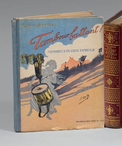 Louis Sonolet Illustrations de JOB: Tambour battant ! Mémoires d'un vieux tambour...