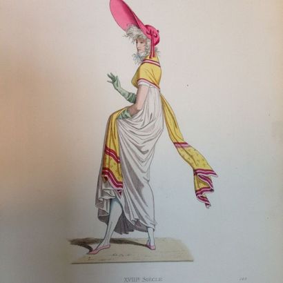 null Costumes Historiques des XVIe, XVIIe et XVIIIe siècles (1867)
Ensemble de 2...