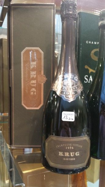 null 1 bouteille CHAMPAGNE Krug 1976 (coffret) 
 