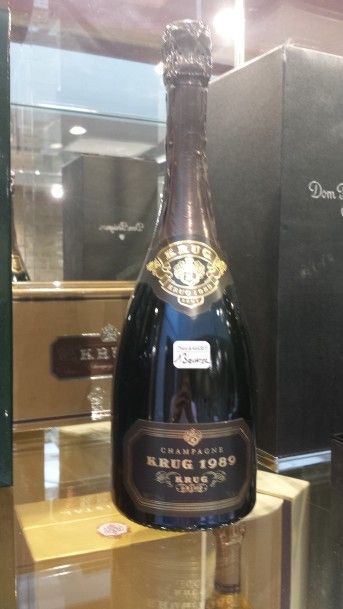 null 1 bouteille CHAMPAGNE Krug 1989  (coffret)  
 