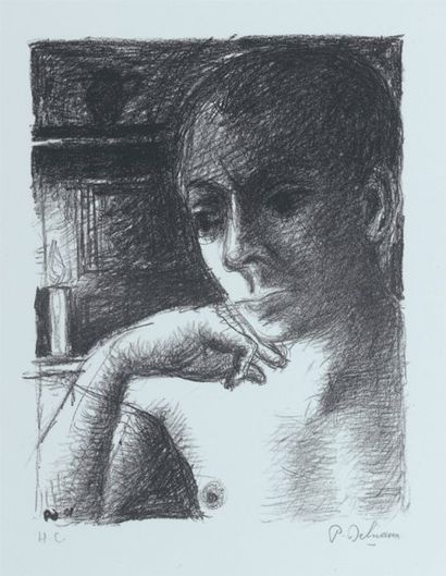 null PROMETHEE. 1969 (M. J. 30) 31 x 23,5 cm Lithographie en noir sur vélin d'Arches....