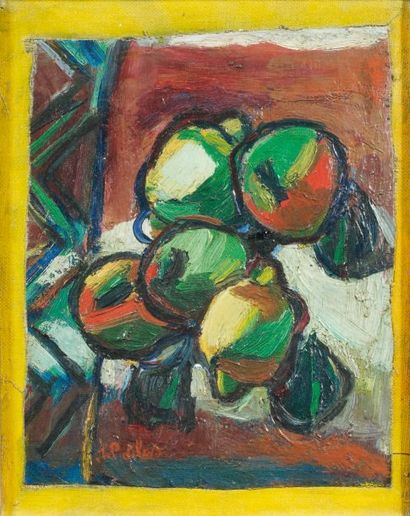 Isaac PAILES (1895-1978) Fruits Huile sur toile, signée en bas vers la gauche 20...