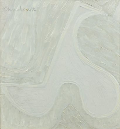 Serge CHARCHOUNE (1888 ou 1889-1975) Cocotte dadaïste, 1955 Huile sur panneau, signée...