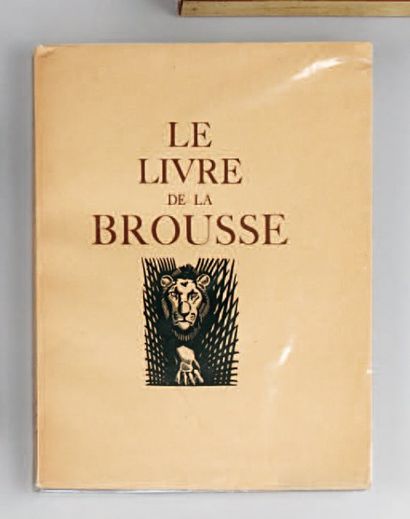 JOUVE Paul (1880-1973) & MARAN René Le Livre de la Brousse Éditions Au Moulin de...