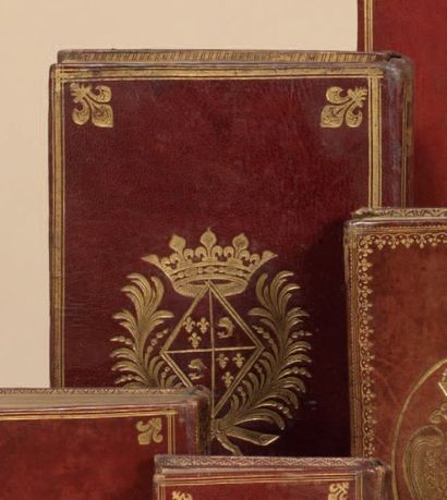 [ALMANACH ROYAL]. Almanach royal, année M. DCC. LXXXII. Paris, d'Houry, s. d. [1782]....