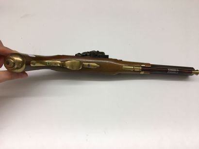 null Pistolet à silex pour le tir, réplique d'un pistolet américain Harpers Ferry...