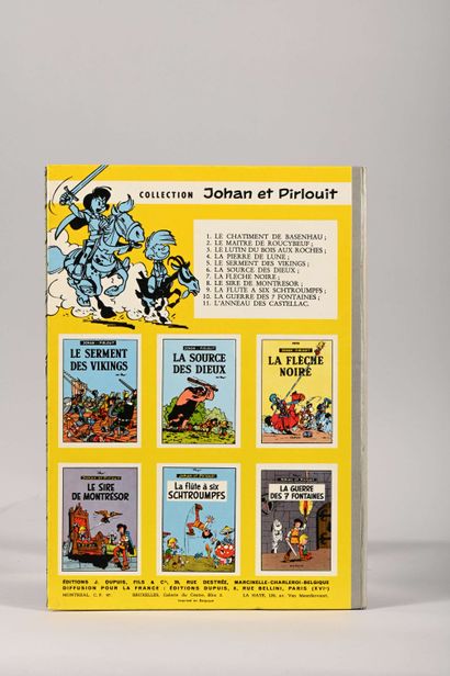 null PEYO
Johan et Pirlouit
L’anneau des Castellac
Edition originale en superbe état,...
