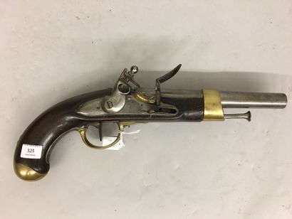 Pistolet à silex de cavalerie modèle An XIII,...