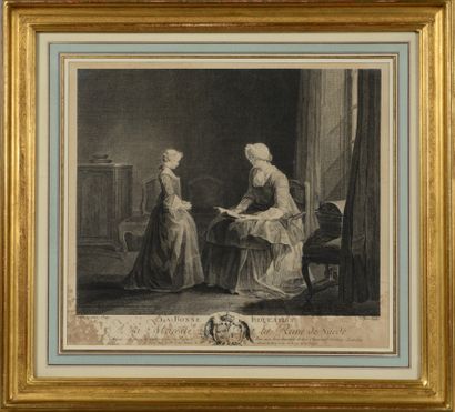 null Jean-Baptiste Siméon CHARDIN (1699 - 1779) d'après - La Gouvernante - La Mère...