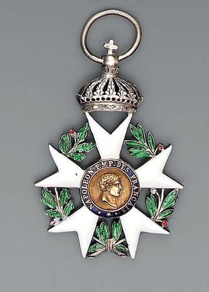 null Croix de chevalier de l'ordre de la Légion d'Honneur, deuxième type à couronne...