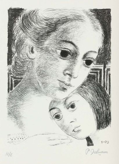 La poupée - 1973 (M. Jacob 65). 31,5 x 24...