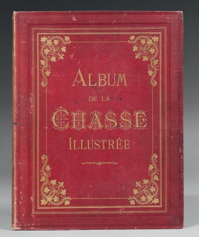 null Album de la chasse illustrée Paris, s.d. (vers 1890). In folio. 40 planches...
