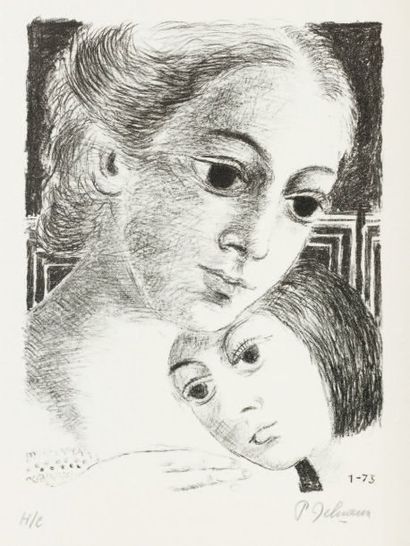 La poupée - 1973 (M. Jacob 65). 31,5 x 24...