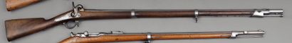 null Fusil d'infanterie de la garde impériale à percussion modèle 1854, canon daté...