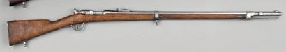 null Fusil d'infanterie modèle 1866 dit "Chassepot", premier type, culasse marquée...