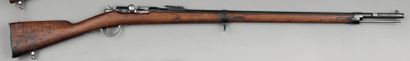 null Fusil d'infanterie modèle 1866/1874, canon bleui, daté : "S 1873", numéroté...