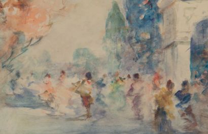 Gabriel GRIFFON (1866 - 1938) Personnages
Ensemble de huit aquarelles, certaines...