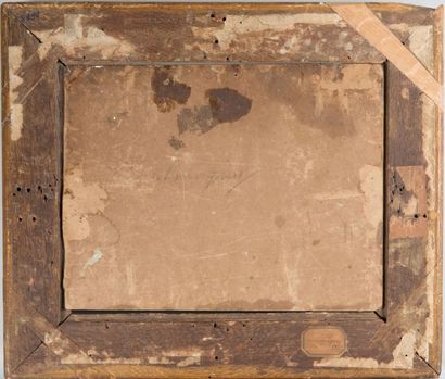 MAURICE UTRILLO (1883 - 1955) Paysage, vers 1904
Huile sur carton, signée des initiales...