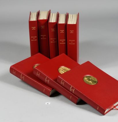 null Ch. de Gaulle
Discours et messages, huit volumes, édition Berger-Levrault, ...