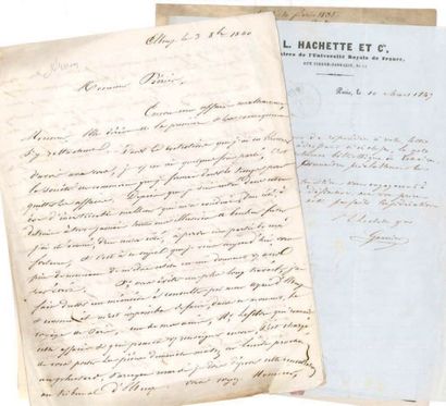 * BERRYER (Pierre-Antoine), 1790-1868 28 Lettres ou pièces dont 22 L. A. S. à lui...