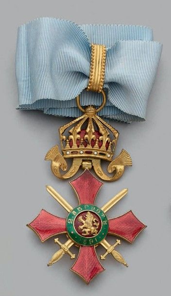 null Croix de commandeur de l'ordre national du Mérite à titre militaire en bronze...