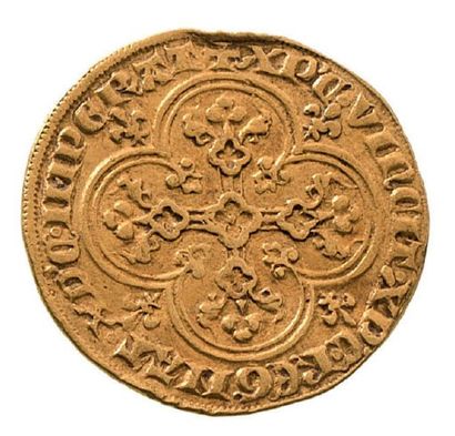 null PHILIPPE V Le Long (1316-1322) Agnel d'or (8 décembre 1316). 4,07 g.
Agneau...
