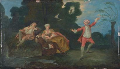 Attribué à Michel Barthélémy OLLIVIER (1712 - 1784) 
Le jeune danseur
Réunion dans...