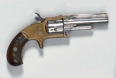 null Revolver de poche Marlin XXX standard 1872, canon poli blanc de 3 ”, marqué...