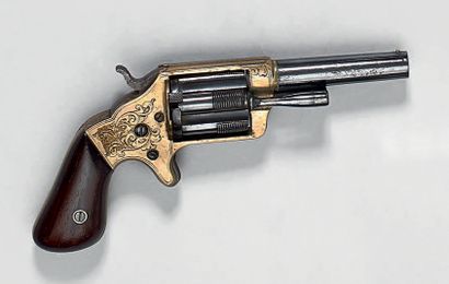null Revolver Pocket Brooklyn Fire Arms C° Slocum front-loading modèle 1863, canon...