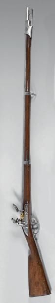 null Fusil d'infanterie à silex modèle 1822, canon daté: "1829" et poinçonné: "M...