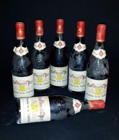 null 6 bouteilles 
CHÂTEAUNEUF-DU-PAPE 
 Domaine de la Solitude 
1990
 (es)

