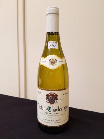 null 1 bouteille 
CORTON 
CHARLEMAGNE, JF Coche-Dury 
2003

