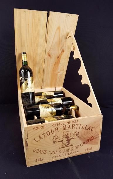 null 12 bouteilles 
CH. 
LATOUR-MARTILLAC, Pessac-Léognan 
1995
(elt) cb
