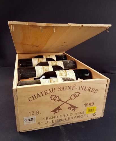 null 12 bouteilles 
CH. 
SAINT-PIERRE, 4° cru Saint-Julien 
1999
 cb
