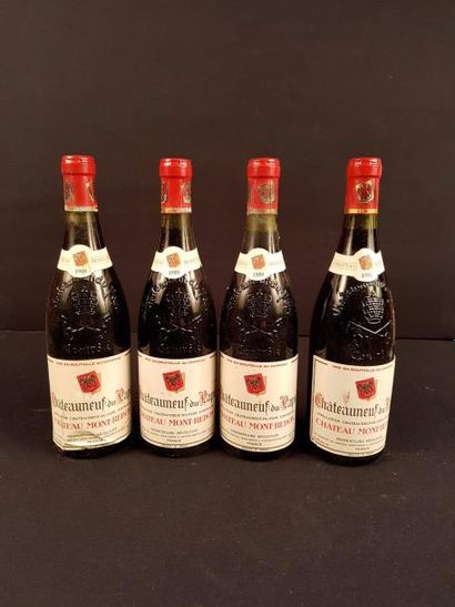 null 4 bouteilles 
CHÂTEAUNEUF-DU-PAPE 
 Mont-Redon 
1989

