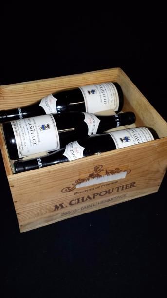 null 6 bouteilles 
HERMITAGE 
"Sizeranne", Chapoutier 
1990
 (3 ea, 3 et) cb
