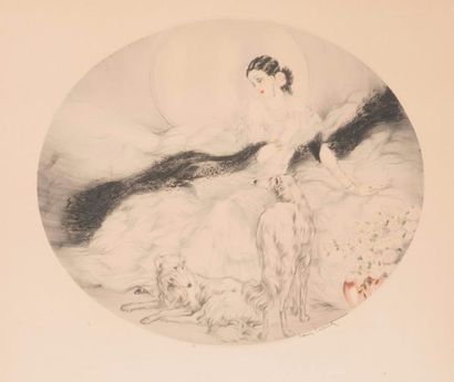 Louis ICART (1888-1950) 
La femme aux Camélias, 1927 (Schnessel et Karmel, fig. 214)....