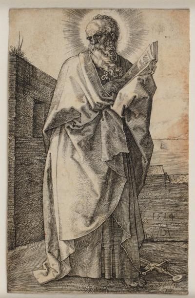 Albrecht Dürer (1471-1528) 
Saint Paul (Hollstein, Meder 47, Strauss 73 c/d) 116...