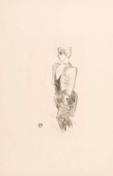 Henri de TOULOUSE-LAUTREC (1864-1901) 
Mary Hamilton, 1894 (Wittrock 67). 207 x 120....
