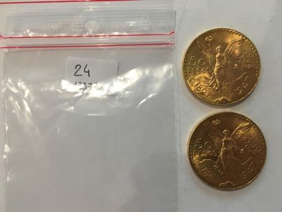 null 2 pièces de 50 Pesos or (1821-1947)
Usures