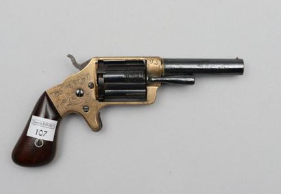 null Revolver Pocket Brooklyn Fire Arms C° Slocum front-loading modèle 1863, canon...
