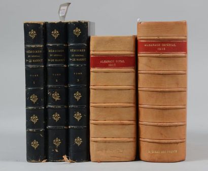 null Un almanach royal pour l’année 1817 et un almanach impérial pour l’année 1865 ;...