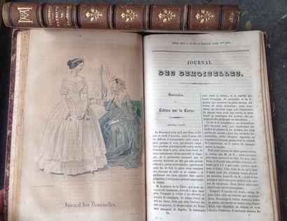 null JOURNAL DES DEMOISELLES, Neuvième année, avril 1841, n°4, 2e série, in-8° illustré...