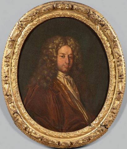 ÉCOLE ITALIENNE DU XVIIIÈME SIÈCLE 
Portrait de Monsieur de Mellarède
Toile
69 x...