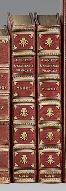 NOGARET (François Félix) L'Aristénète français. Paris, Librairie L. Conquet, 1897....