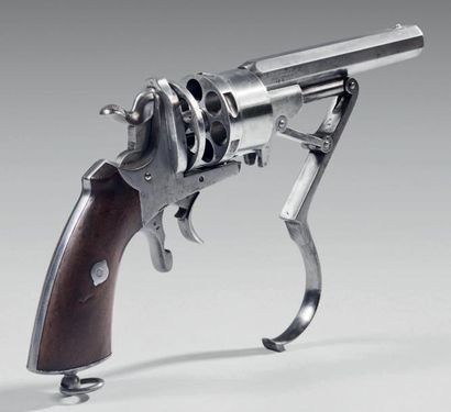 null Revolver Galand à extracteur automatique, modèle 1868, premier type, simple...
