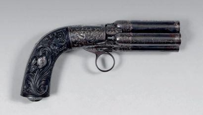 null Pistolet-revolver par Devisme à Paris, ayant appartenu au Prince Napoléon, futur...