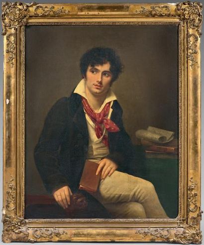 Adèle ROMANY (Paris 1769 - 1846) Portrait de Pierre Marie Nicolas Michelot
Toile....