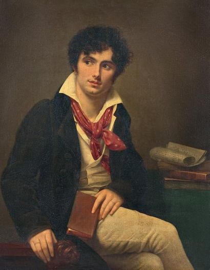 Adèle ROMANY (Paris 1769 - 1846) Portrait de Pierre Marie Nicolas Michelot
Toile....